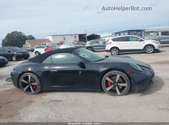 WP0CB2A94LS262337 2020 PORSCHE 911 Black Widok wnętrza z tyłu