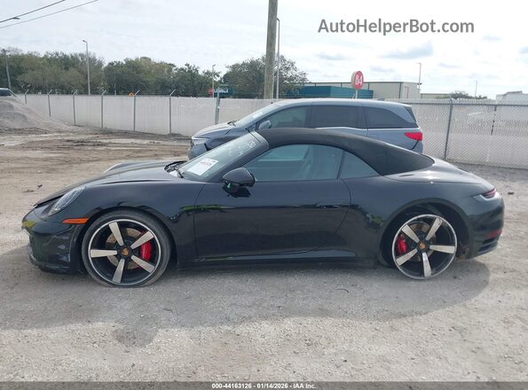 WP0CB2A94LS262337 2020 PORSCHE 911 Black Widok wnętrza 360 stopni