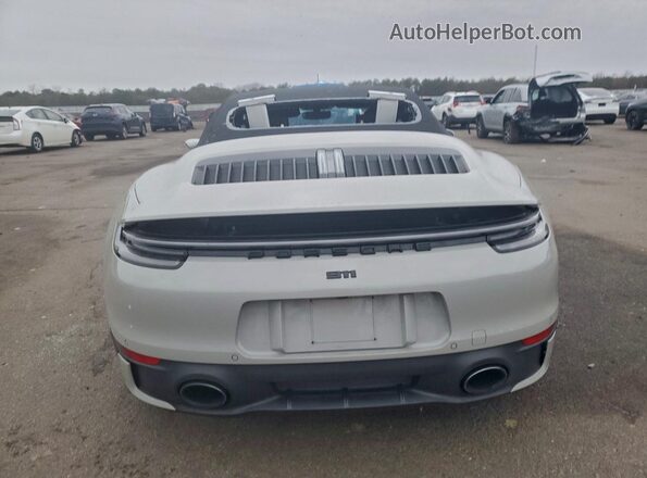 WP0CB2A9XMS248914 2021 PORSCHE 911 Silver Вид ззаду