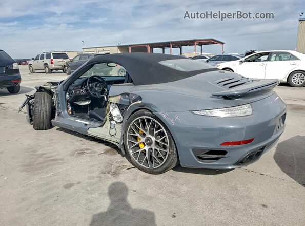 WP0CD2A94GS178390 2016 PORSCHE 911 Серый Задняя левая четверть