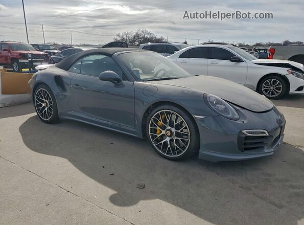WP0CD2A94GS178390 2016 PORSCHE 911 Серый Передняя правая четверть