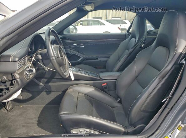 WP0CD2A94GS178390 2016 PORSCHE 911 Серый Вид салона спереди