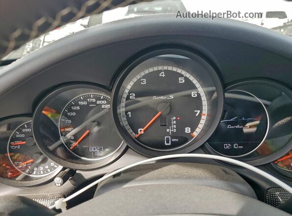 WP0CD2A94GS178390 2016 PORSCHE 911 Серый Вид щитка приборов