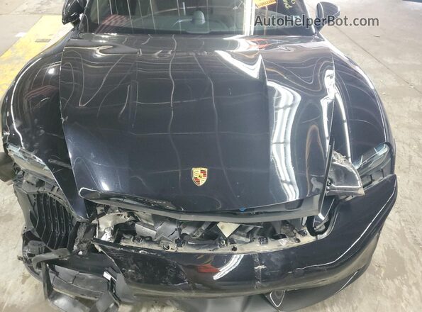 WP0CD2Y16PSA90069 2023 PORSCHE TAYCAN Черный Вид задней части салона