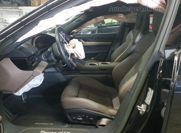 WP0CD2Y16PSA90069 2023 PORSCHE TAYCAN Черный Вид салона спереди