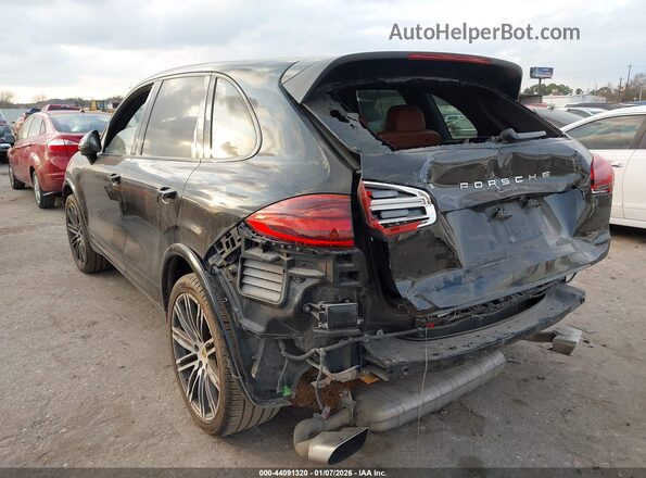 WP1AA2A21JKA05273 2018 PORSCHE CAYENNE Черный Задняя левая четверть