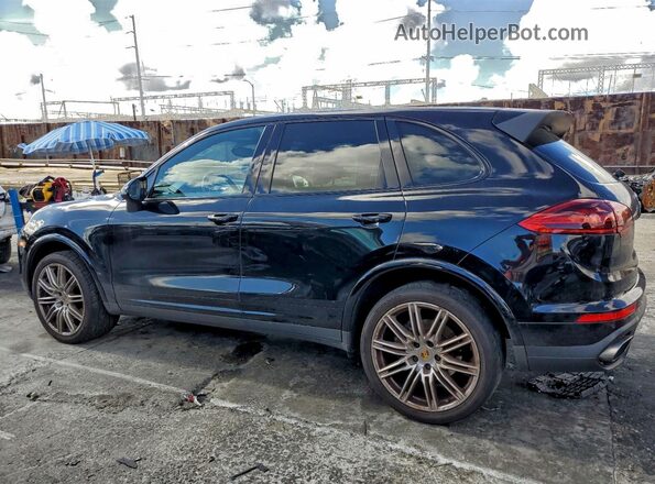 WP1AA2A23JKA03136 2018 PORSCHE CAYENNE Black Tył lewy