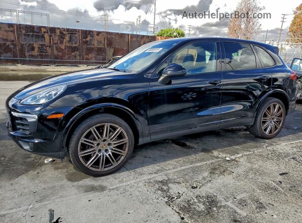 WP1AA2A23JKA03136 2018 PORSCHE CAYENNE Black Przód lewy