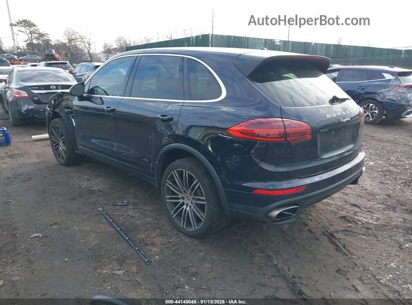 WP1AA2A27JKA01129 2018 PORSCHE CAYENNE Черный Задняя левая четверть