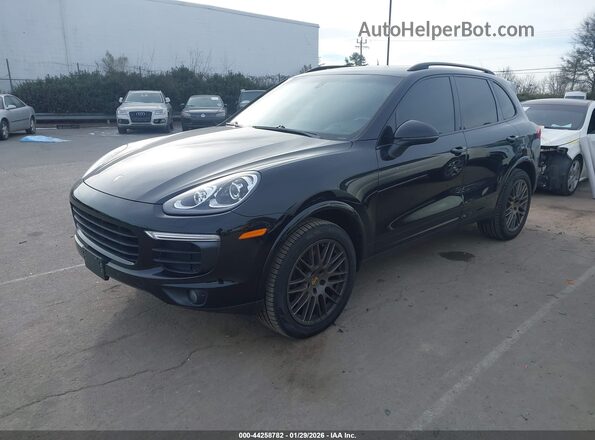 WP1AA2A29JKA03853 2018 PORSCHE CAYENNE Black Przód lewy