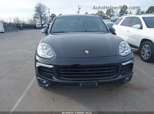 WP1AA2A29JKA03853 2018 PORSCHE CAYENNE Black Widok zestawu wskaźników