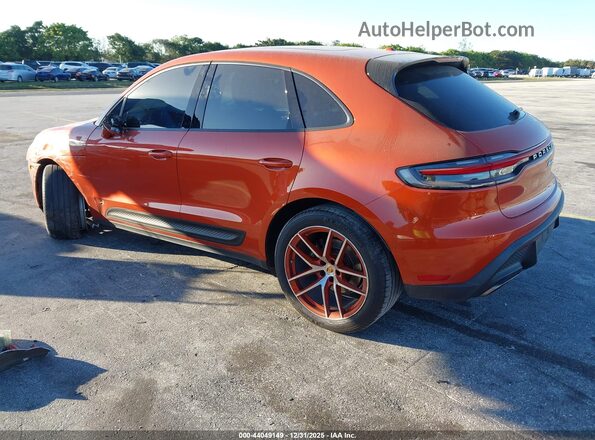WP1AA2A50NLB04869 2022 PORSCHE MACAN Оранжевый Задняя левая четверть