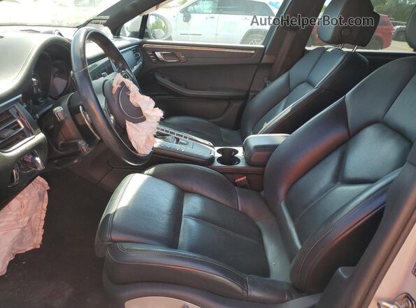 WP1AA2A51MLB14955 2021 PORSCHE MACAN Gray Вид салону спереду