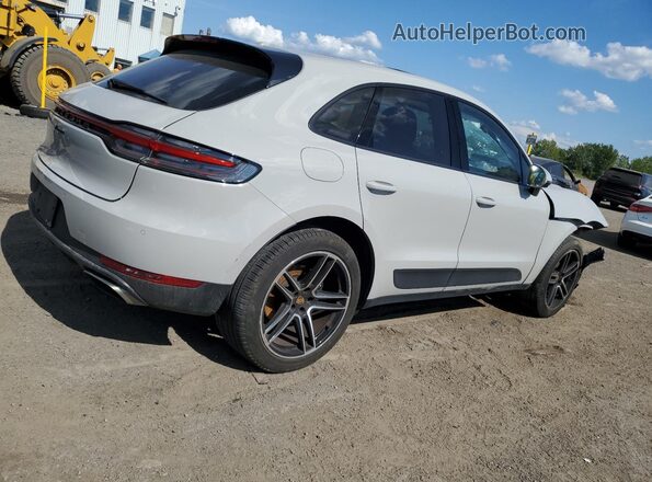 WP1AA2A51MLB14955 2021 PORSCHE MACAN Gray Задня права чверть
