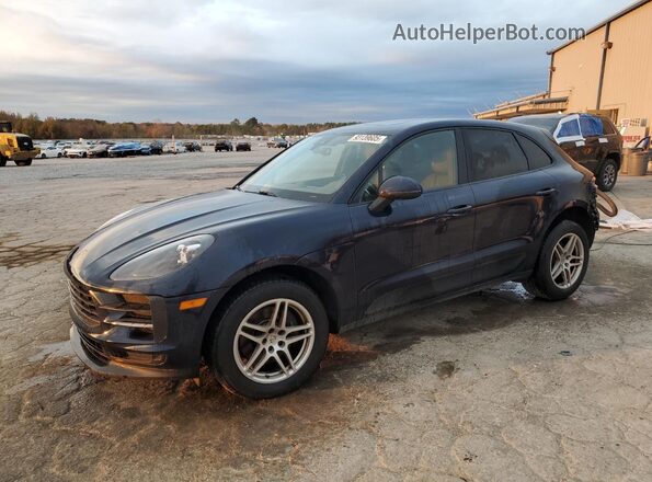 WP1AA2A54KLB04028 2019 PORSCHE MACAN Синий Передняя левая четверть