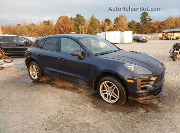WP1AA2A54KLB04028 2019 PORSCHE MACAN Синий Передняя правая четверть