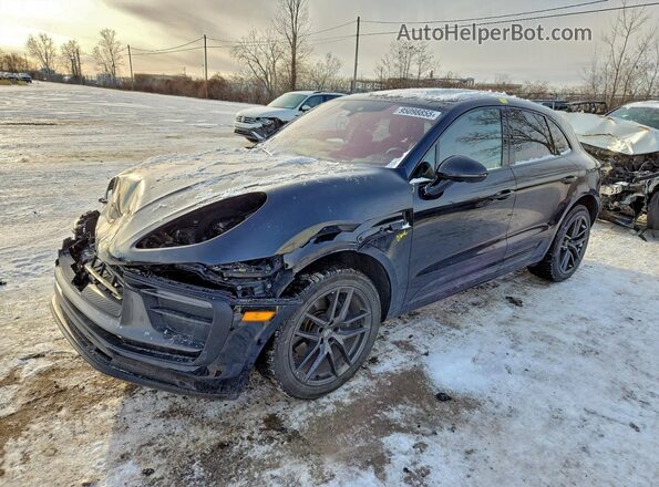 WP1AA2A54PLB16347 2023 PORSCHE MACAN Black Передня ліва чверть