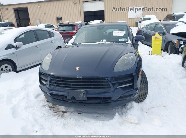 WP1AA2A55KLB06659 2019 PORSCHE MACAN Синий Вид щитка приборов