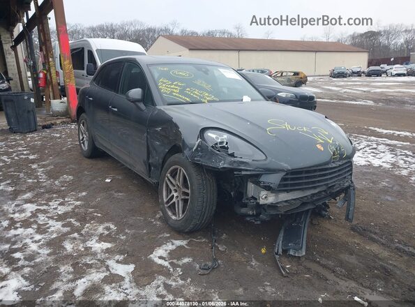 WP1AA2A56MLB08584 2021 PORSCHE MACAN Black Передня права чверть
