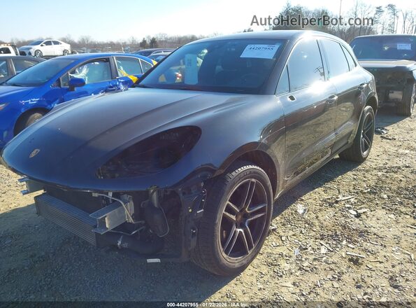 WP1AA2A56MLB17253 2021 PORSCHE MACAN Черный Передняя левая четверть
