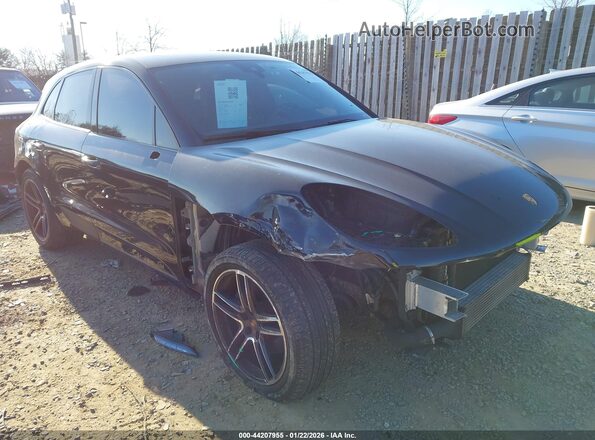 WP1AA2A56MLB17253 2021 PORSCHE MACAN Черный Передняя правая четверть