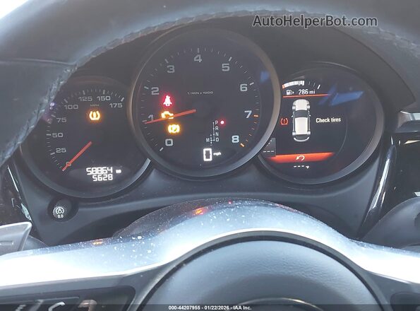 WP1AA2A56MLB17253 2021 PORSCHE MACAN Черный Вид задних сидений