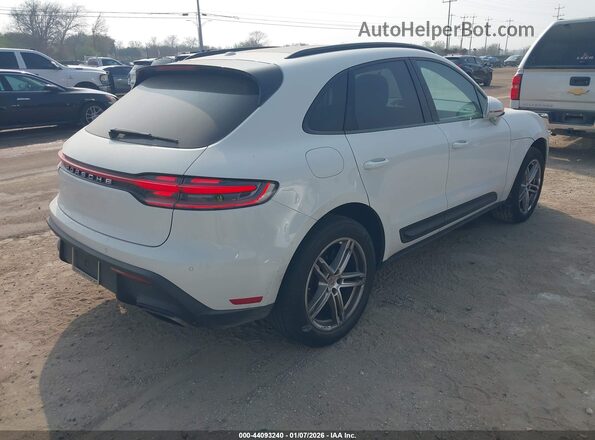 WP1AA2A56NLB11972 2022 PORSCHE MACAN Белый Задняя правая четверть