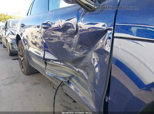 WP1AA2A56PLB05348 2023 PORSCHE MACAN Blue Widok zestawu wskaźników