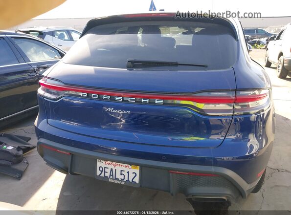 WP1AA2A56PLB05348 2023 PORSCHE MACAN Blue 