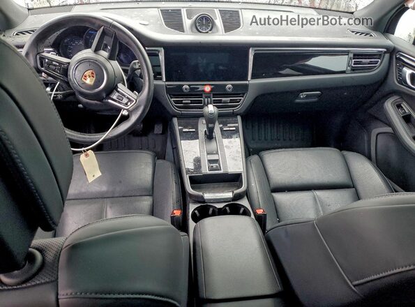 WP1AA2A56PLB15569 2023 PORSCHE MACAN Black Widok deski rozdzielczej