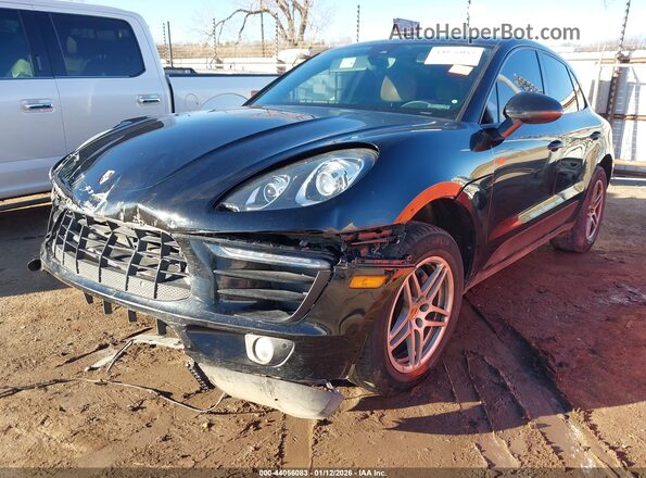 WP1AA2A57JLB05219 2018 PORSCHE MACAN Black Przód lewy