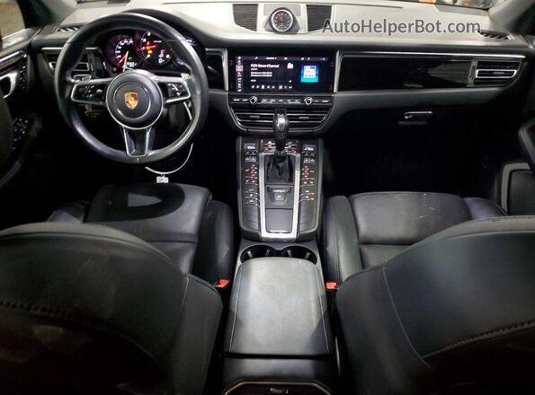 WP1AA2A57KLB02242 2019 PORSCHE MACAN Черный Вид панели приборов