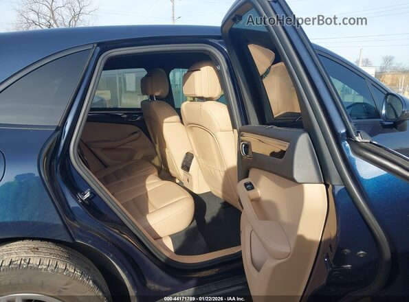 WP1AA2A57KLB08252 2019 PORSCHE MACAN Dark Blue Вид наклейки с VIN-кодом