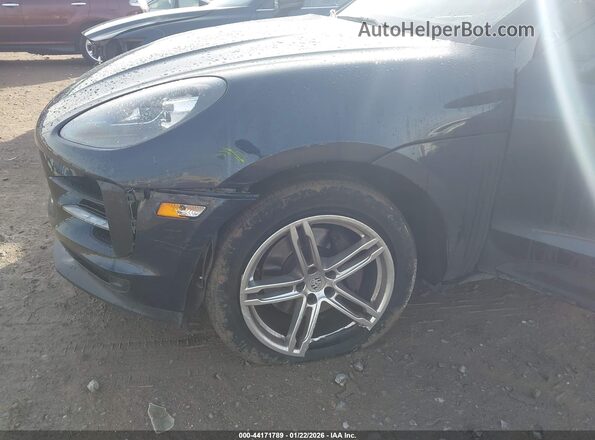 WP1AA2A57KLB08252 2019 PORSCHE MACAN Dark Blue Вид спереди