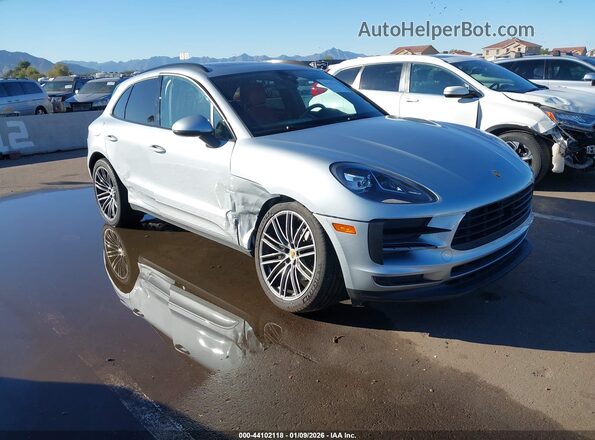 WP1AA2A57LLB11797 2020 PORSCHE MACAN Blue Передня права чверть