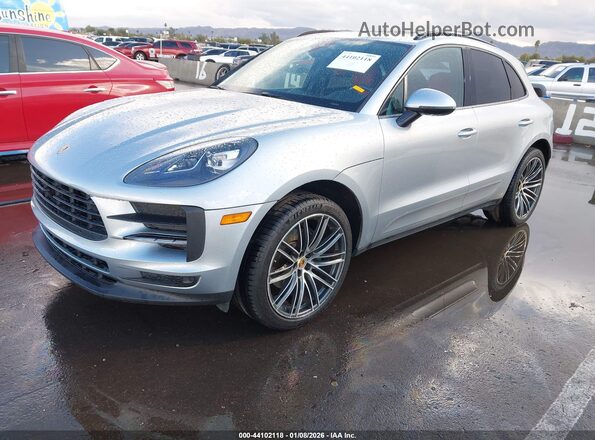WP1AA2A57LLB11797 2020 PORSCHE MACAN Blue Передня ліва чверть