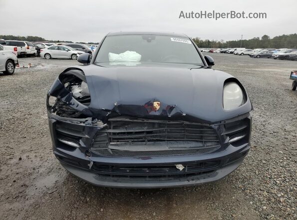 WP1AA2A58KLB06526 2019 PORSCHE MACAN Синий Вид спереди