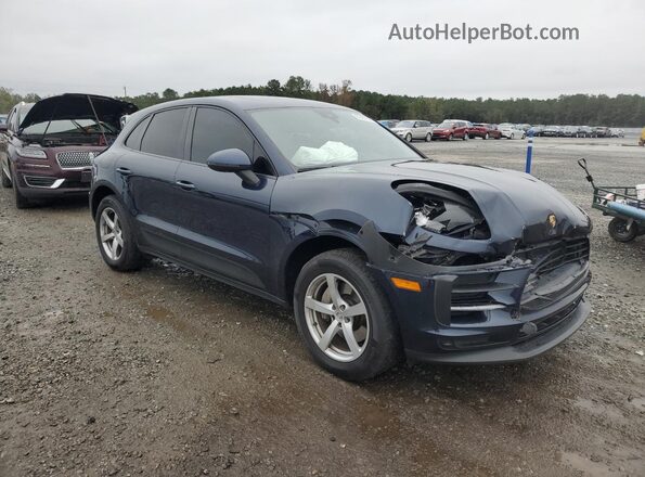 WP1AA2A58KLB06526 2019 PORSCHE MACAN Синий Передняя правая четверть