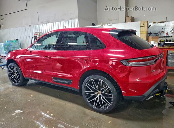 WP1AA2A59PLB04193 2023 PORSCHE MACAN Красный Задняя левая четверть