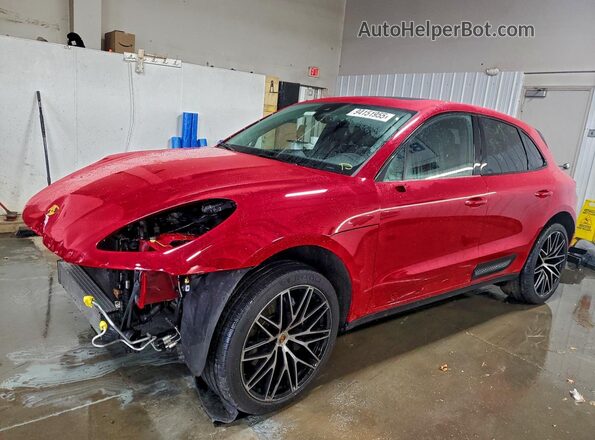 WP1AA2A59PLB04193 2023 PORSCHE MACAN Красный Передняя левая четверть