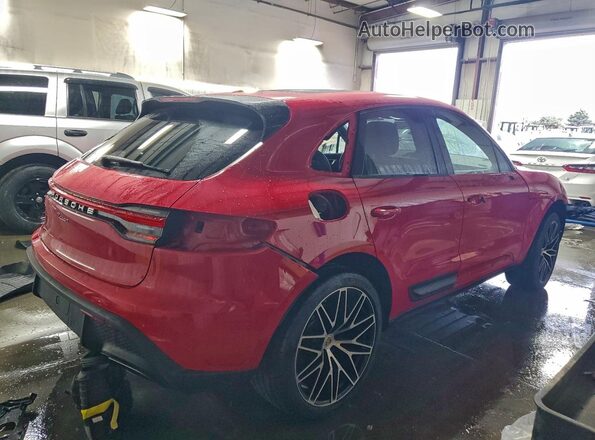 WP1AA2A59PLB04193 2023 PORSCHE MACAN Красный Задняя правая четверть