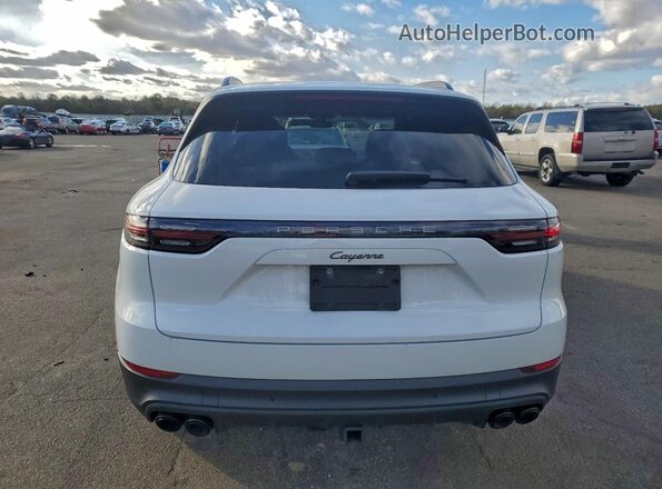WP1AA2AY0NDA07014 2022 PORSCHE CAYENNE Белый Вид сзади