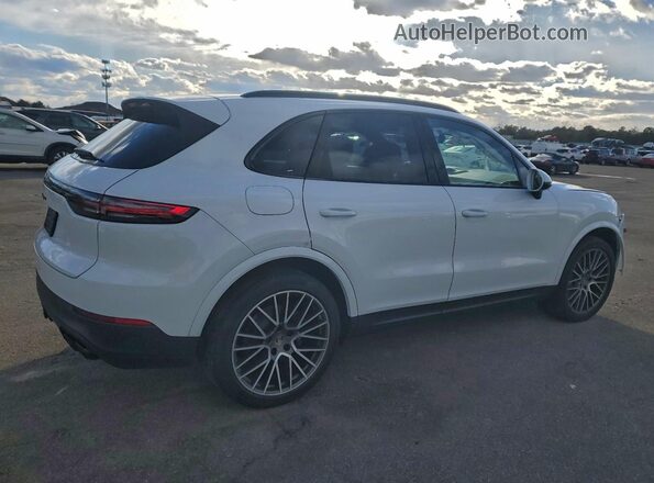 WP1AA2AY0NDA07014 2022 PORSCHE CAYENNE Белый Задняя правая четверть