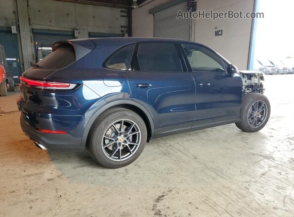 WP1AA2AY0RDA06886 2024 PORSCHE CAYENNE Синий Задняя правая четверть