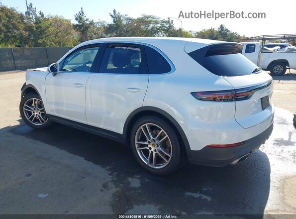 WP1AA2AY1MDA00684 2021 PORSCHE CAYENNE White Задня ліва чверть