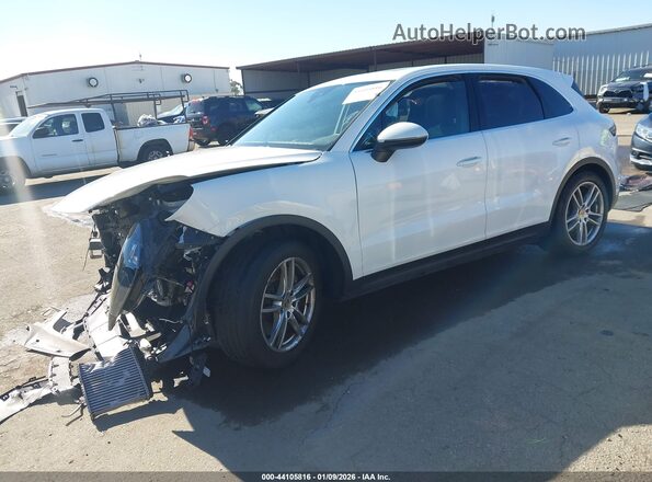WP1AA2AY1MDA00684 2021 PORSCHE CAYENNE White Передня ліва чверть