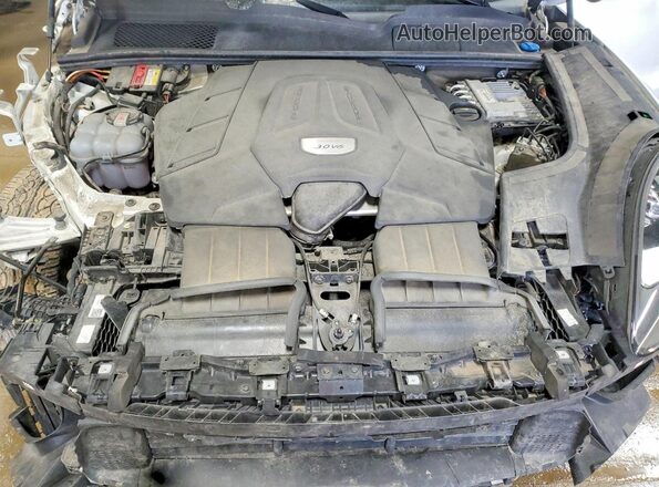 WP1AA2AY2MDA07367 2021 PORSCHE CAYENNE White უკანა სალონის ხედი