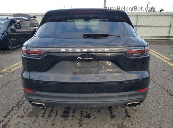WP1AA2AY3LDA04458 2020 PORSCHE CAYENNE Черный Вид сзади