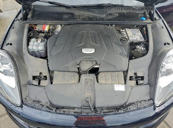 WP1AA2AY3MDA05157 2021 PORSCHE CAYENNE Blue Вид задньої частини салону