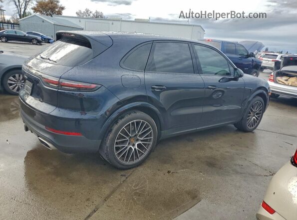 WP1AA2AY3MDA05157 2021 PORSCHE CAYENNE Blue Задня права чверть